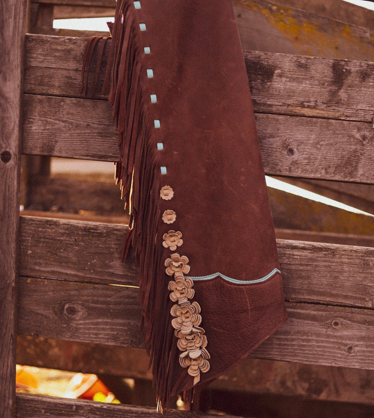 Saddle Tan Shotgun Chaps