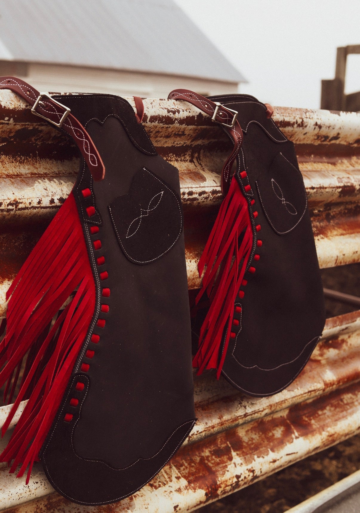 Black and Red Youth Step ins