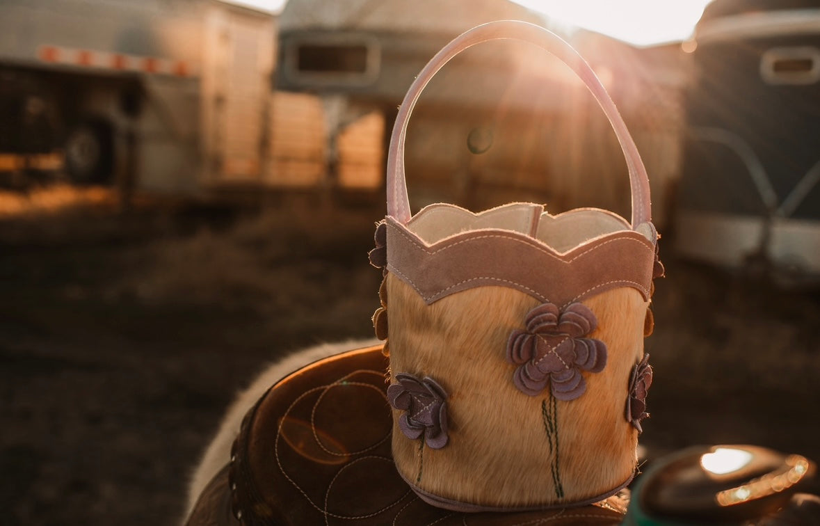 Easter Basket! Wild Lavender!