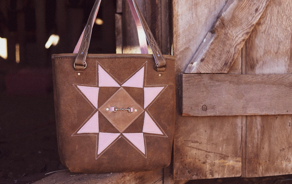 Barn Star Tote Blush Pink
