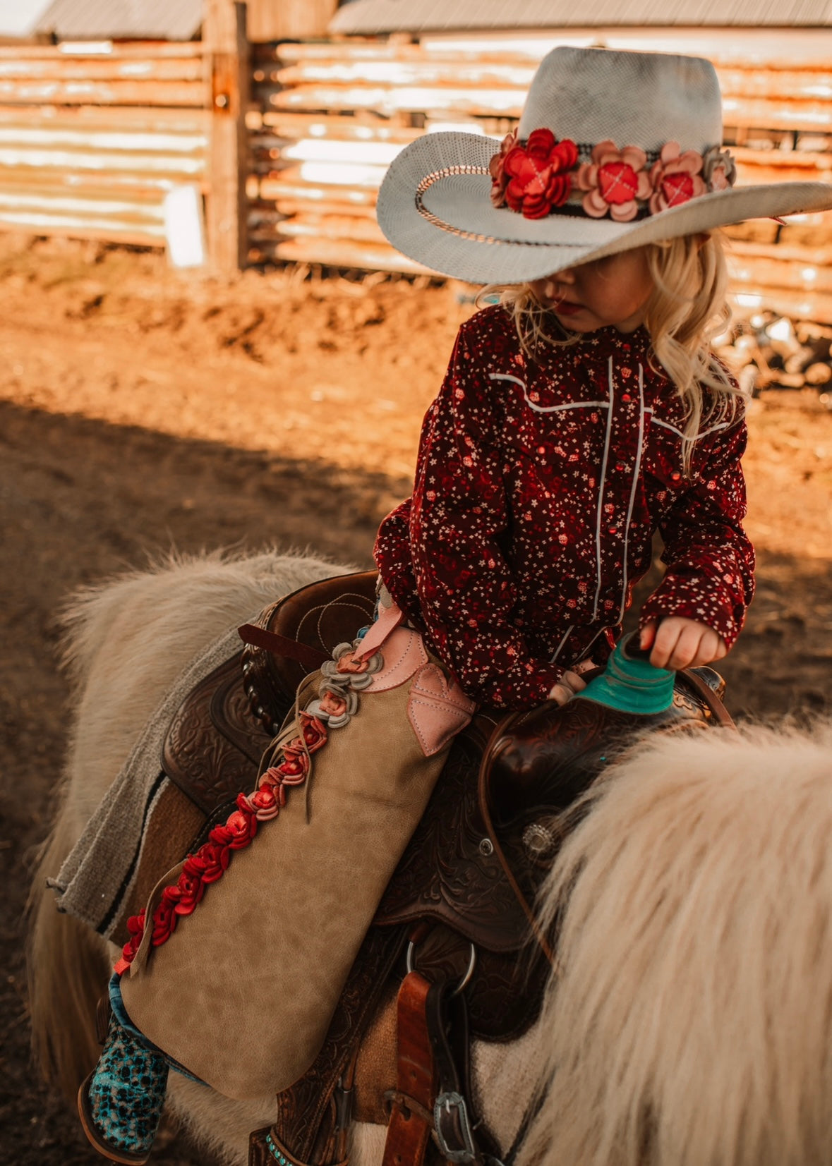 Prairie Pink Hat Band