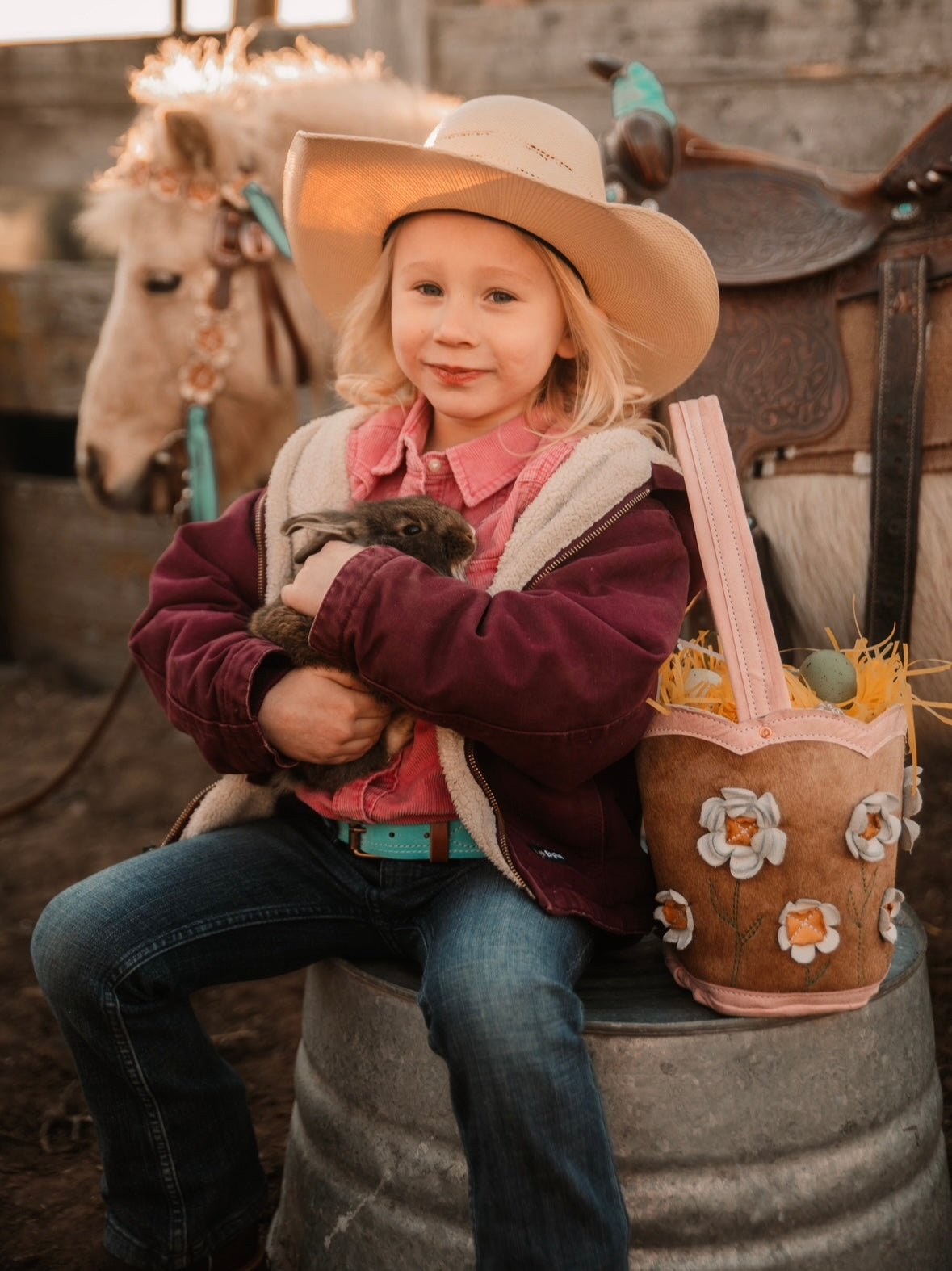 Easter Basket! Wild Daisy