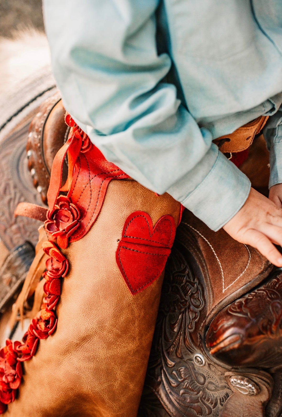 Rugged Rose Chaps