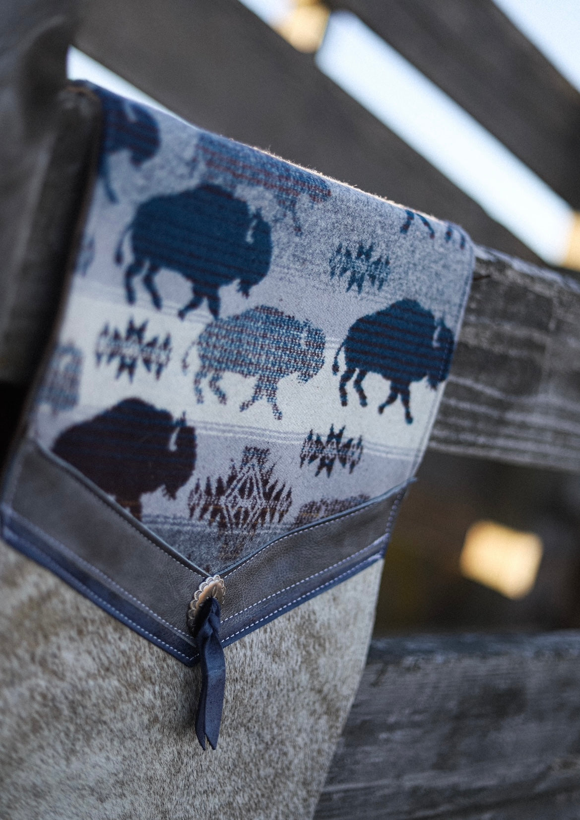 Pendleton Cowhide Table Runner