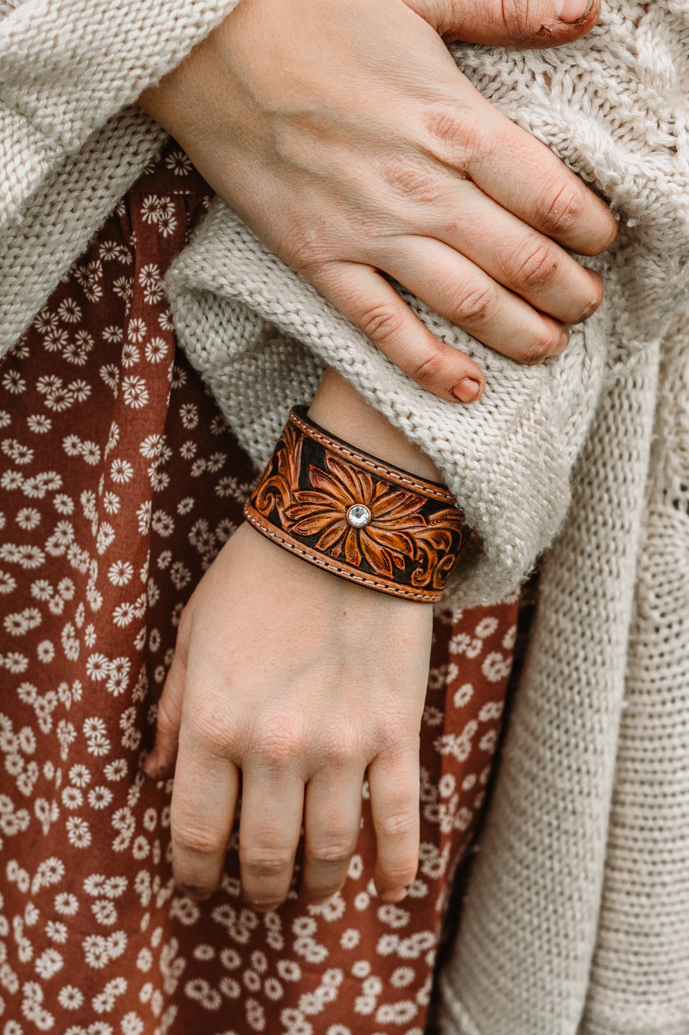 Sunflower Cuff