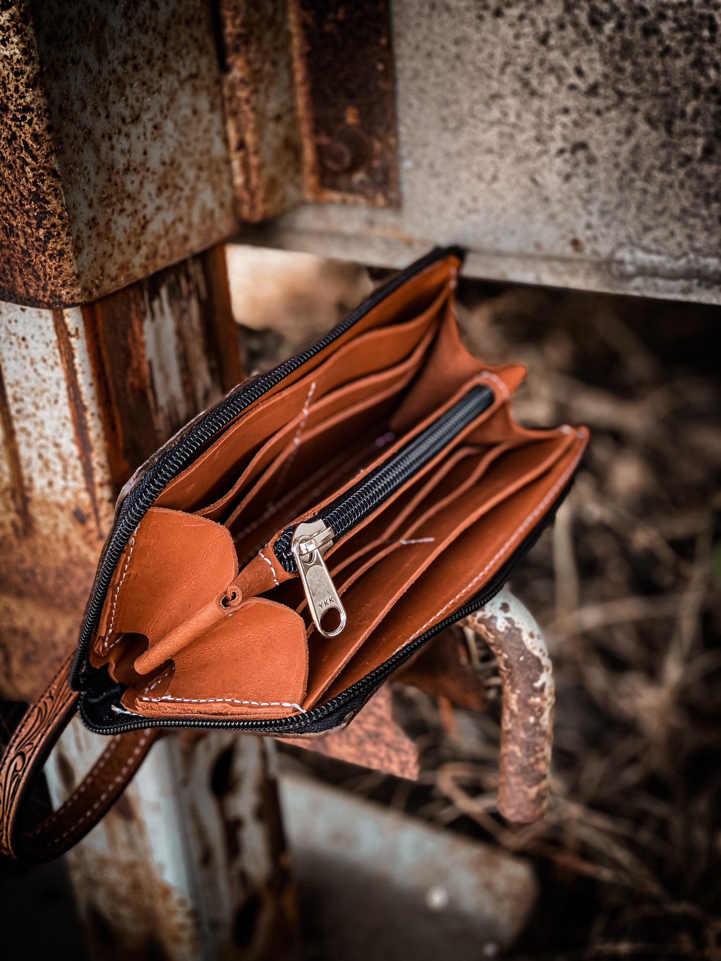 Western Shale Clutch Wallet