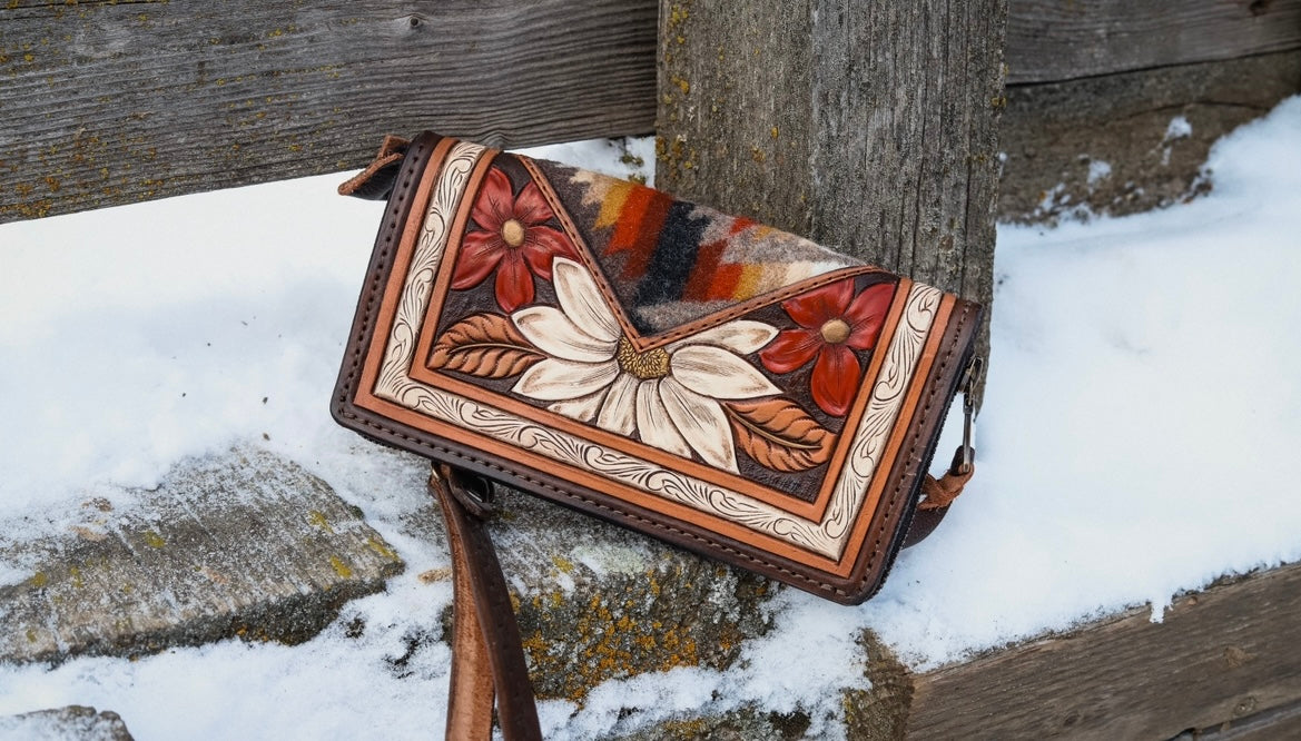 Custom Zippered Clutch Wallet Deposit Only.