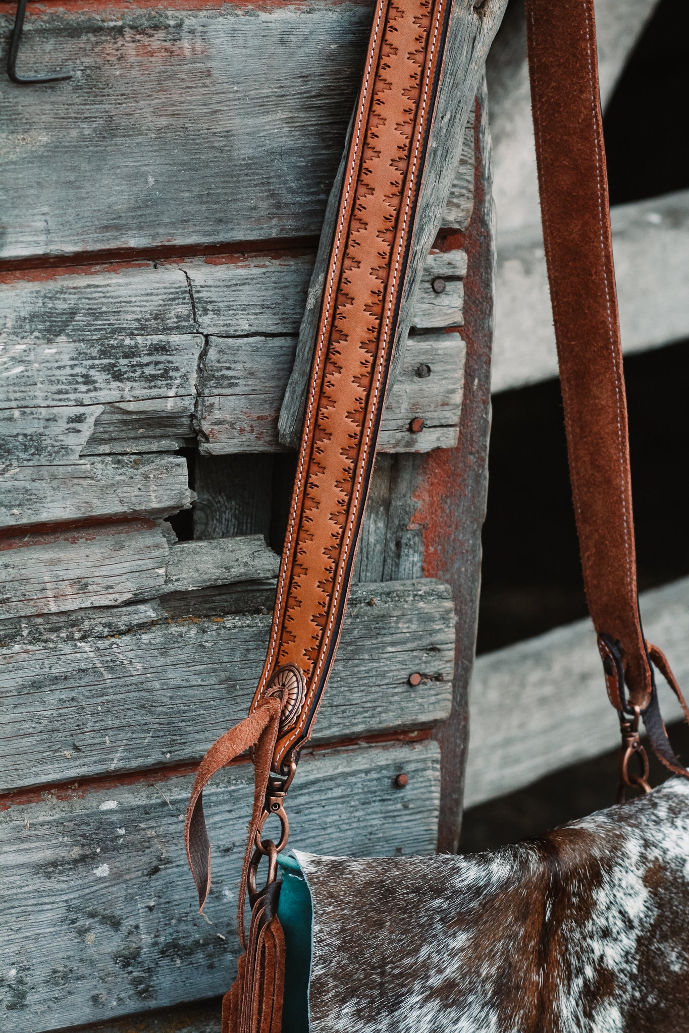 Skull Fringe Crossbody