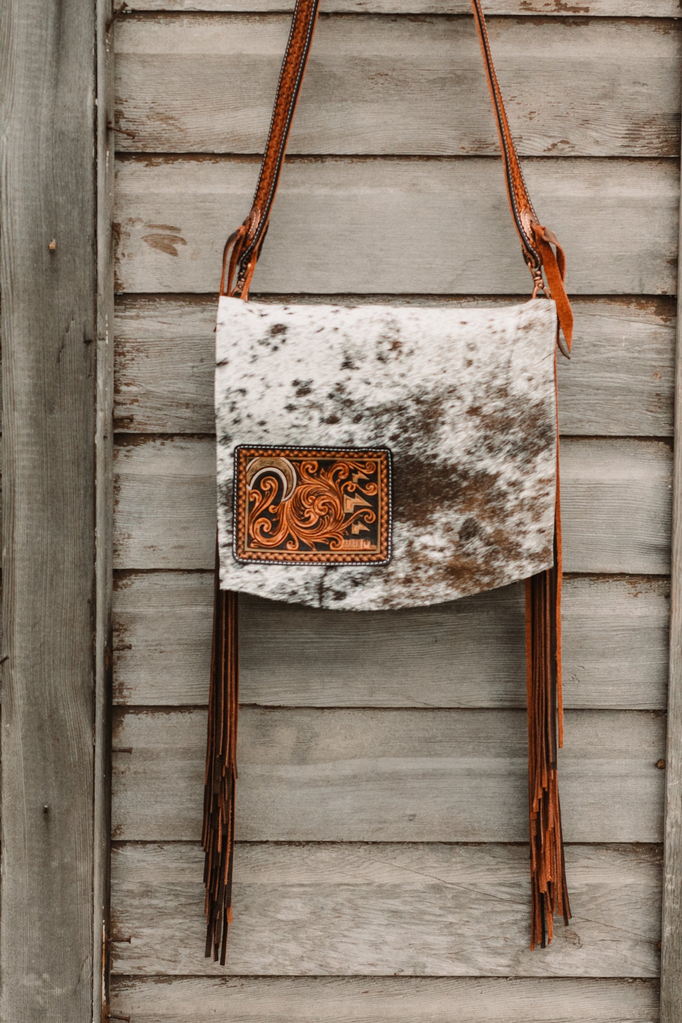 Stay Wild Fringe Crossbody