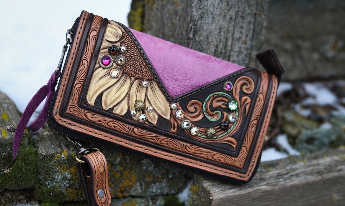 Custom Zippered Clutch Wallet Deposit Only.