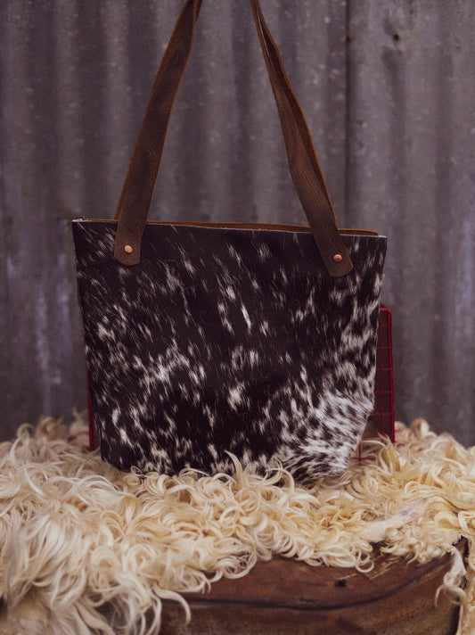 Cowhide Tote! #1