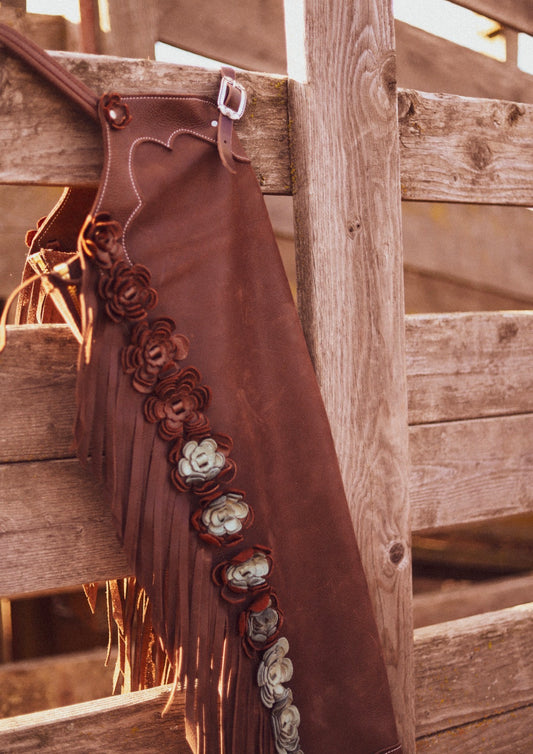 Prairie Petals Shotgun Chaps