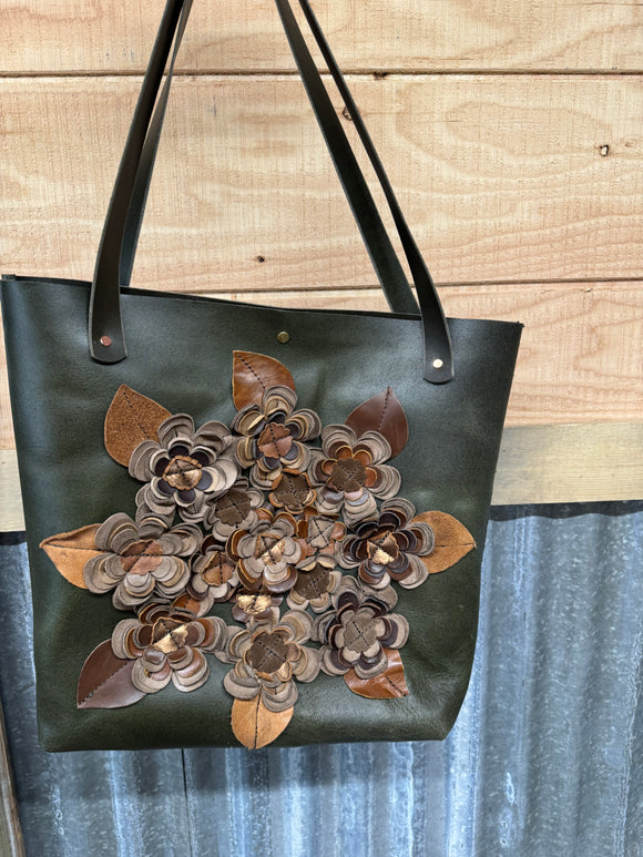 Fall Floral Weekender Tote