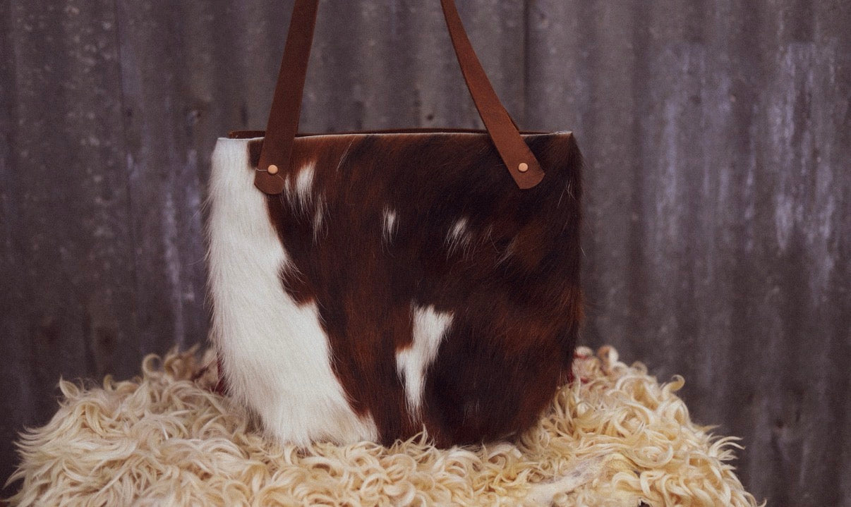 Cowhide Tote #4