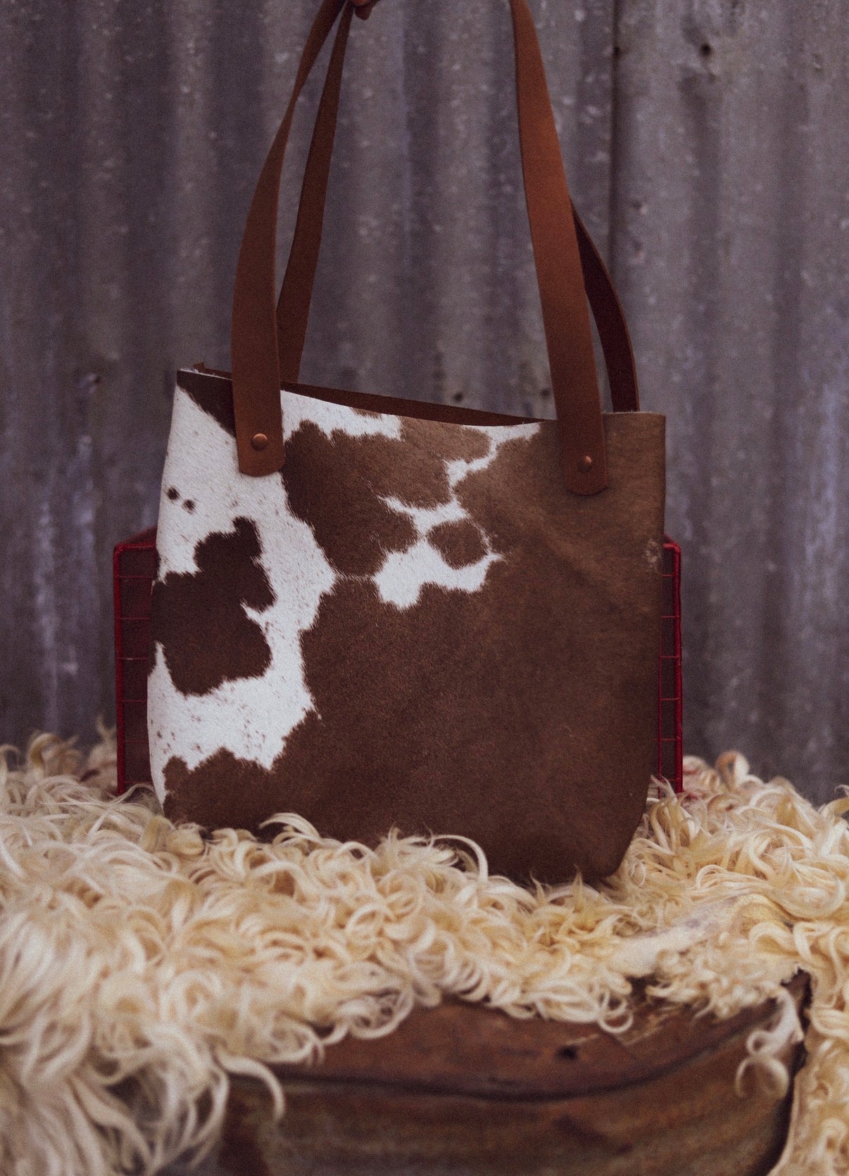Cowhide Tote #2