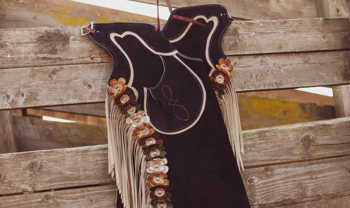 Black Roughout Wildflower Step ins