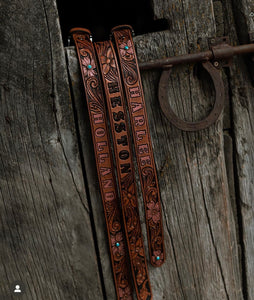 Tooled Toddler Belt