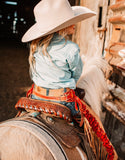 Saddle and Roses Chaps