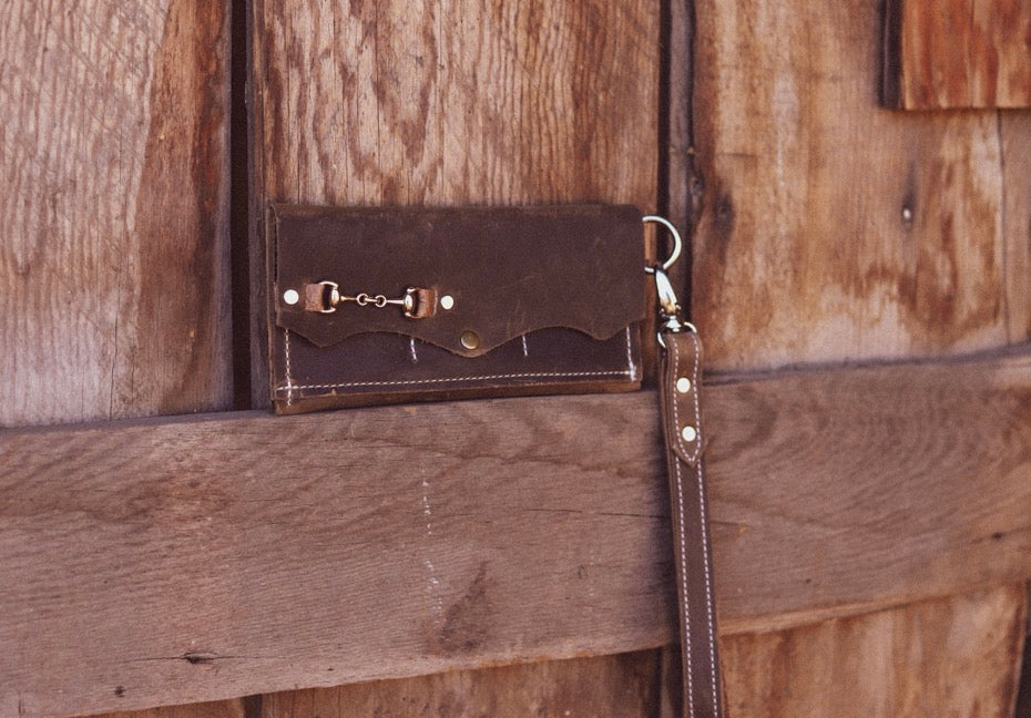 Barn Star Wristlet Wallet Natural