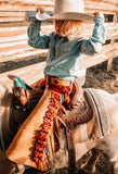 Saddle and Roses Chaps