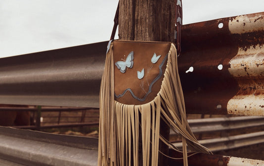 Chap Purse Crossbody Grizzly