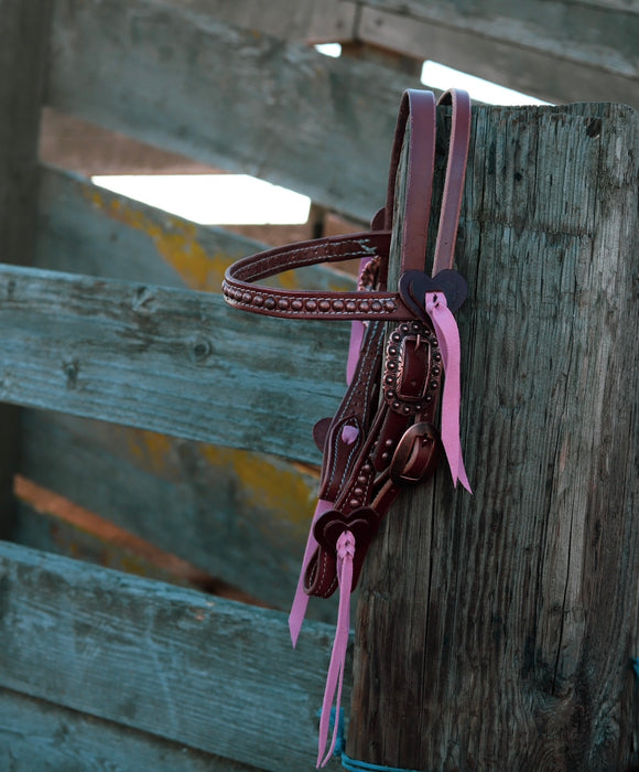 Pony Hearts Browband Headstall