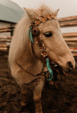 Made To Order: Pony Flower Browband Headstall