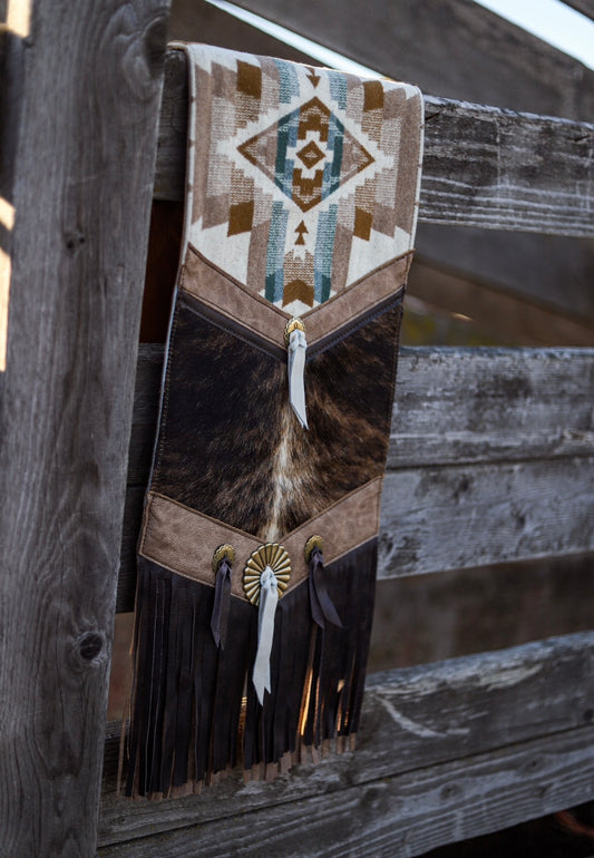 Pendleton Cowhide Table Runner