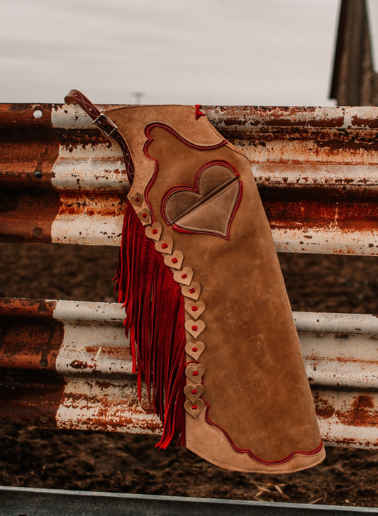 Rustic Red Chaps Step Ins
