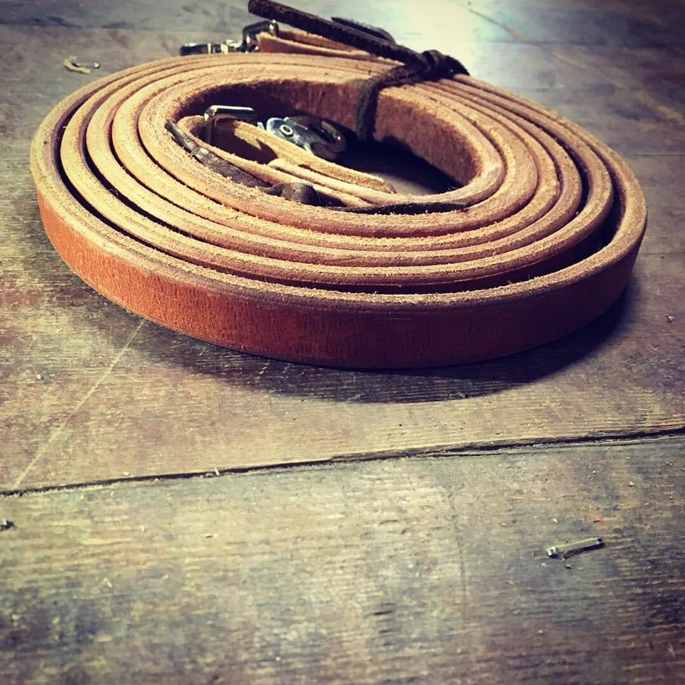 Harness Leather Split Reins
